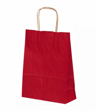 紙手提袋　T-3 カラー(赤)